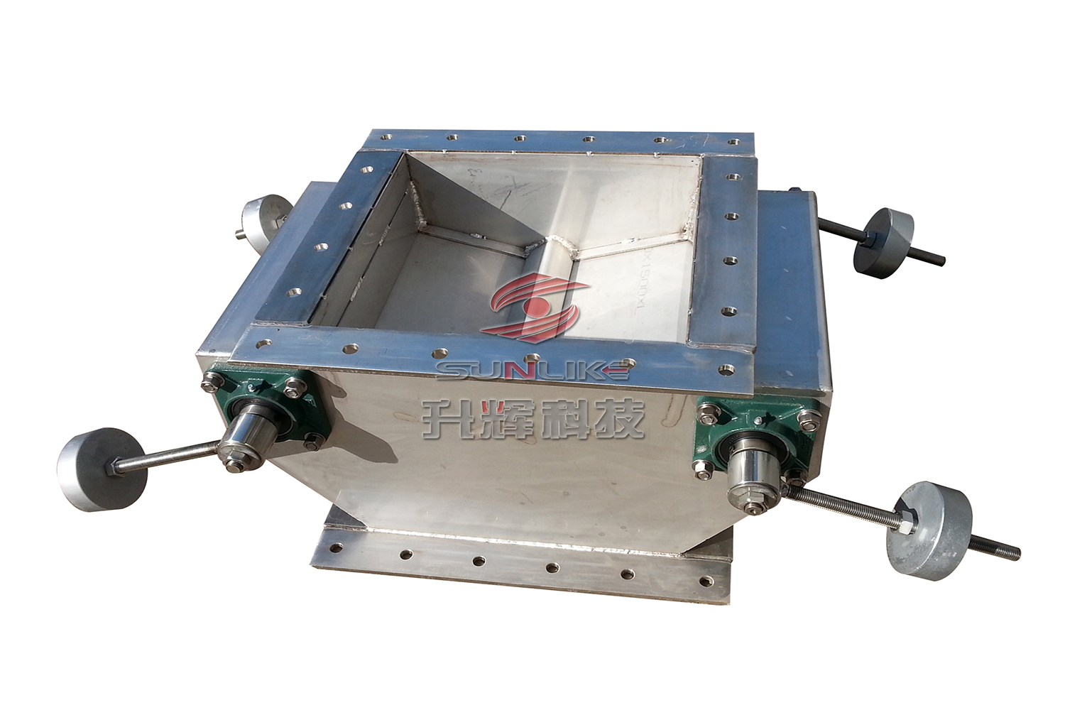 重錘矩形鎖氣翻板卸灰閥