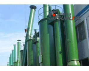 機械回轉(zhuǎn)反吹扁布袋除塵器